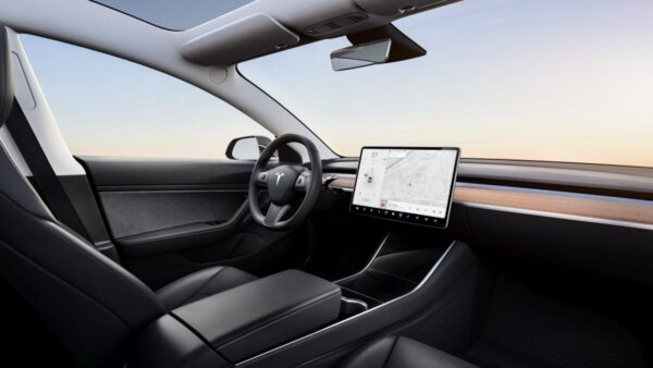 Tesla Model 3 Interior Driver Side