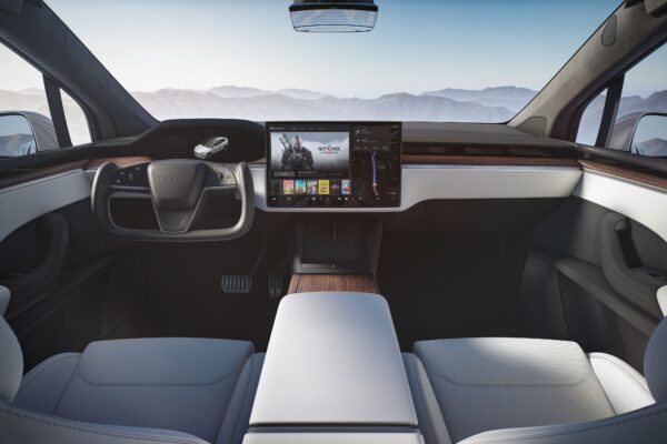 Tesla Model X Plaid Dashboard